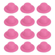 PATIKIL Mini Formal Hats, Miniature Doll Hats Mini Top Hat for Crafts Hair Accessories Decorate Doll Snowman