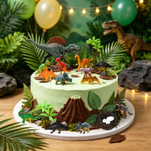 Dinosaur Cake Decorations Dinosaur Cupcake Cake Toppers