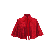 Medieval Costume Velvet Scarf Renaissance Victorian Costume Short Coat Gothic Cothes for Women Halloween Carnival Christmas Chapel Cosplay Outfits