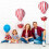 10Pcs Hot‑Air Balloon Foil Balloons, 3