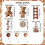 Brown Bear Cake Decoration Beige Brown Balls Cake Topper 2