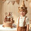 Brown Bear Cake Decoration Beige Brown Balls Cake Topper 3