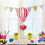 10Pcs Hot‑Air Balloon Foil Balloons, 6