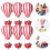 10Pcs Hot‑Air Balloon Foil Balloons, 4