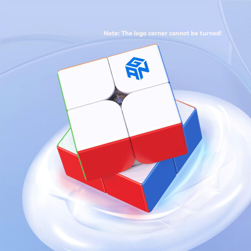 GAN 251 V2 Speed Cube, Mini Cube 2x2x2 Magic Sequential Puzzle Cube Brain Teaser Toy 51mm Toy for Beginners 1