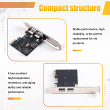 2-Poorts USB 3.0 Type-A PCIe-Uitbreidingskaart, PCIe 2.0 X1-Uitbreidingskaart, 5Gb PCIe-Uitbreidingskaart
