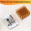 5mV Ultra-Low Ripple Buck Module 36V Wide Voltage Input 5V 3A High Current Step-Down Power Supply Module 4