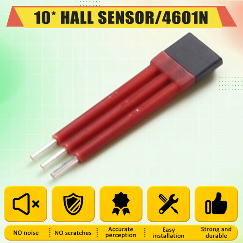 10 Unidades de Sensor Hall 4601N para Motor de Veículo Elétrico, Componente Hall 213 com Núcleo Reverso 2
