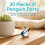 ZEAYEA 30 Pcs Mini Penguin Figurines, Cute Penguin Characters 5