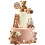 Brown Bear Cake Decoration Beige Brown Balls Cake Topper 7