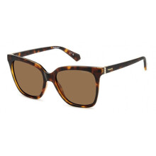Óculos de sol - POLAROID - PLD 4155/S/X HAVANA - Armação em resina - Lentes marrons - Proteção categoria 3