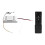 and Stepless Dimming Ceiling Fan Light Controller 24V with Replacement Remote Control for Fan Light 1