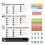 (English 2)In Case I Go Missing Binder Pvc Document Organizer With Closure For Use Office 1