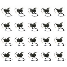 20X Fermo Della Porta Posteriore Della Serratura del Portellone 'Automobile per Hiace Commuter 2005-2018 69350-26120