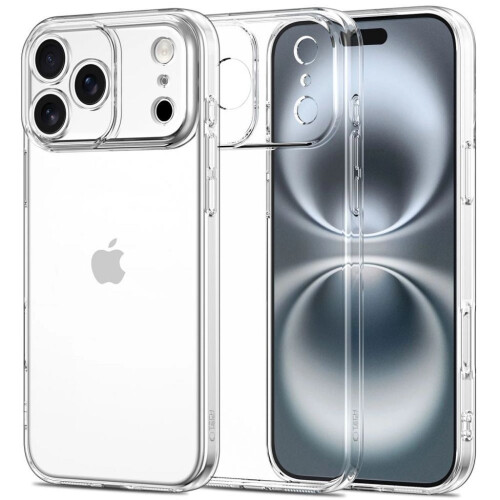 Tech-Protect FlexAir Hülle für iPhone 17 Pro - Transparent