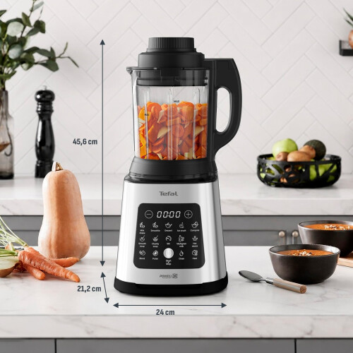 Tefal Tefal PerfectMix Cook Soup Maker and Blender, 10 Auto Programs, 1400W 1