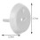 Child Safety Socket Covers, 15 Pack with Keys, White 1