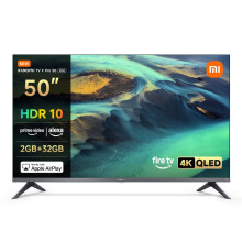 XIAOMI TV F Pro 50, 50 Inch (127 cm) 4K QLED Smart TV, Fire TV, HDR10