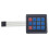 12 Key Button 3x4 Membrane  Keypad 3x4 Matrix Array Keyboard for  Car DIY Kit 1