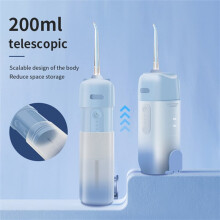 Telescopic Electric Toothbrush and Portable Water for Effective Oral Cleaning B