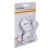 Child Safety Socket Covers, 15 Pack with Keys, White 3