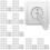 Child Safety Socket Covers, 15 Pack with Keys, White 4