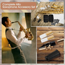 49-Piece Alto Saxophone Replacement Kit for Alto Saxophone Parts and Accessories