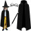 Costume da mago/mago set da 4 Kruzzel 19555 2