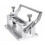 Leather Strap Cutter Machine, 80mm Adjustable Leather Cutting Tool with Scale Ruler, Strip Cutting Machine for Belts 1