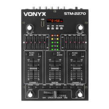 Vonyx STM2270 Bluetooth DJ Mixer 4 Channels with USB/SD/MP3 Playback