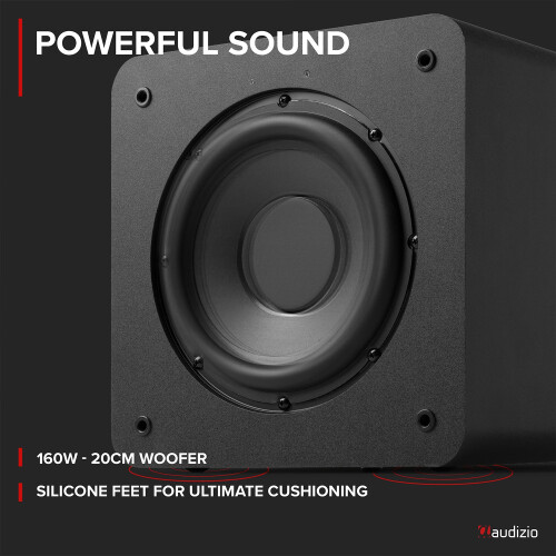 Audizio SW80D Active Subwoofer 160W 2