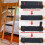 8 Pcs Bunk Bed Ladder Pads,with 16 Adjustable Hook & Loop Straps,Bunk Bed Ladder Cover,Ladder Step Pads Loft Bed 8