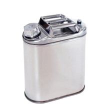 5 Gallon RVS Waterkan Olievat voor Buiten Camping, Draagbare Buiten Wateropslag voor Auto RV Reizen
