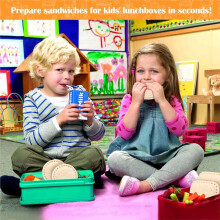 Sandwichmaker, Sandwichausstecher für das Mittagessen Von Kindern, Krustenloser Sandwichausstecher und Versiegelungsset, Ideal für Lunchbox und