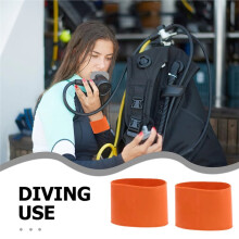 2 Stück Gummimanschetten-Schlaufen für Tauchanzug Wetsuit Handgelenk-Dichtungen Wasserdicht Scuba Diving Schnorchelausrüstung Manschettendichtung