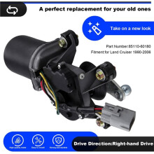 Motor Do Limpador de para-Brisa Dianteiro RHD Assy 85110-60180 8511060180 para Land 1990-2006