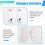 1Pair Front Headlight DRL Chip Board Light Source for  Accord 16-17 PCB/LOW LED Daytime Running Lights PCB Board 5