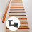 1set Supporto per Corrimano Regolabile Supporto per Parete Accessori per Corrimano Nero per Scale 6