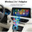 Wireless CarPlay Adapter Android Auto 2in1 Wired to Wireless CarPlay Android Auto  USB Type-C Plug and 4