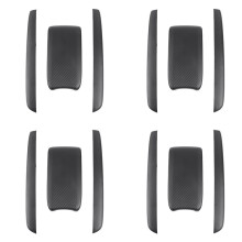 12X Armrest Box Covers Carbon Fiber Car Central Armrest Decorative Modification for 10Th 2016-2019