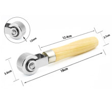 4 Pcs Car Sound Deadening Roller Metal Installation Tool for Auto Noise Roller Car Sound Deadener Application