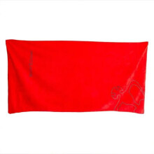Serviette de sport - BLACK CROWN - Serviette Black Crown - Noir et rouge - Absorbante - Confortable