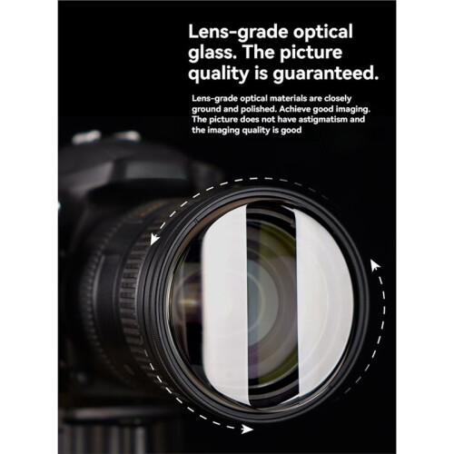 67MM Special Effects Filter Dual Stretch Trailing Tilt-Shift Filter Ghosting Long Exposure Effect Filter