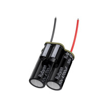 Placa de Filtro de Condensadores Paralelos Dobles de 50 V con TVS 2x50 V 4700 ΜF / 2x50 V 330 ΜF Reduce las Distracciones para Drones FPV de 10