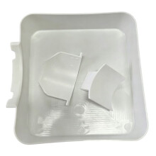 Washing Machine Drain Outlet Drip Tray Funnel Lint Filter Water Catch Tray Floor Protection for Cleaning Laundry Room