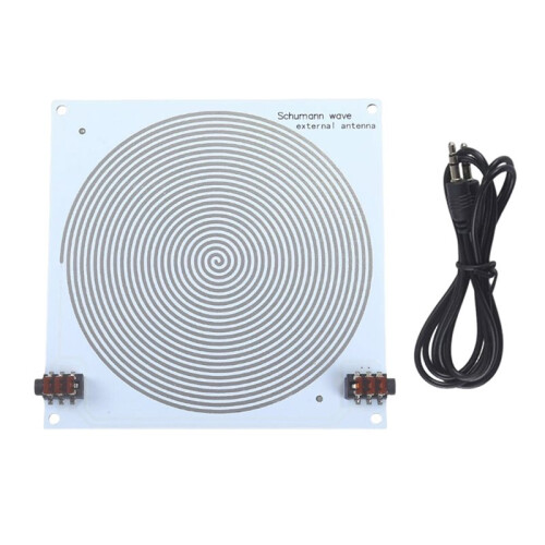 External Antenna Board for Schumann Wave Generator Sine Wave Signal Generator Frequency Healing Device 3.5mm Audio Cable