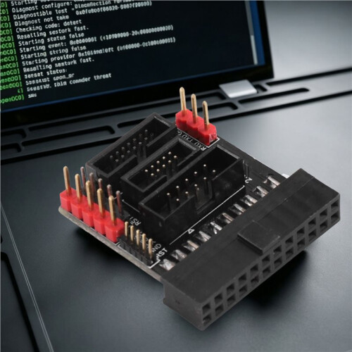 SWD Adapter Board STDC14 to 2.54mm JTAG/SWD Breakout Board for ST-Link V3  Debugger STM32 Programming Accessory 2