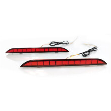 Rear Bumper Reflector Light for Greatwall Poa Poer Cannon 2019-2023 Brake Tail Light Turn Signal Light Accessories