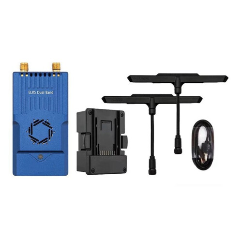 C3  GEMINI TX 915M/2.4G Dual-Frequency Switching with  Adapter Box for FPV Long Range Drone DIY Part
