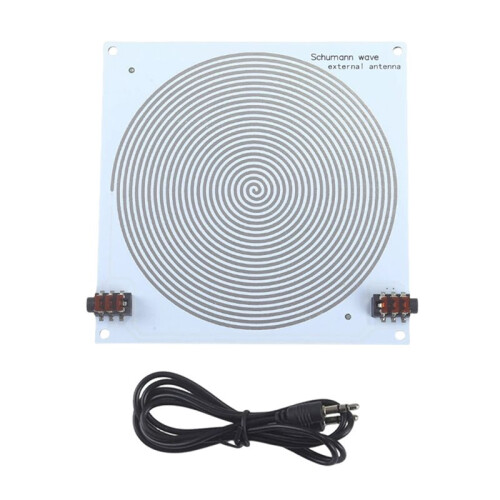 External Antenna Board for Schumann Wave Generator Sine Wave Signal Generator Frequency Healing Device 3.5mm Audio Cable 2